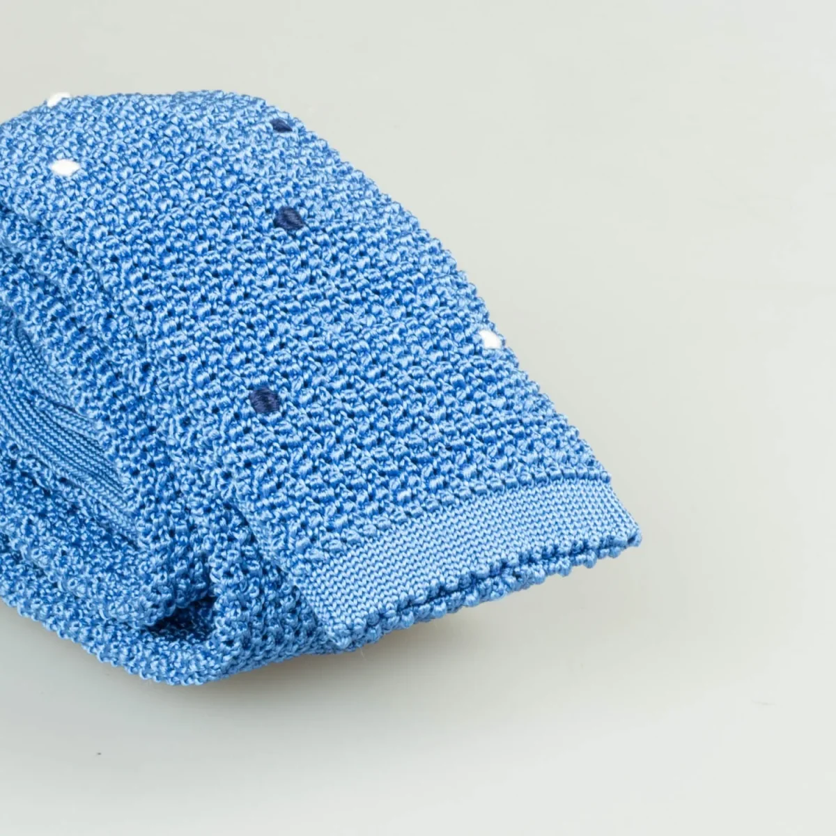 Knitted Dots Light Blue - Afbeelding 3