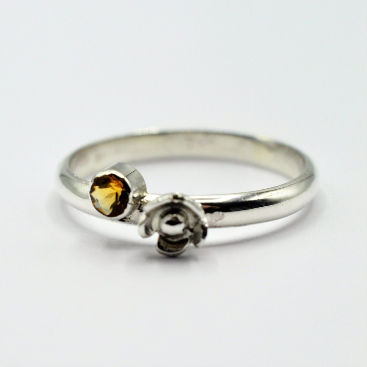 SierGoed.com ring bloem citrien - Afbeelding 3