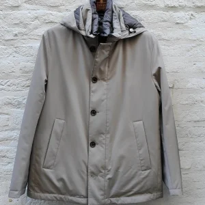 Down Coat Performance Jacket Beige